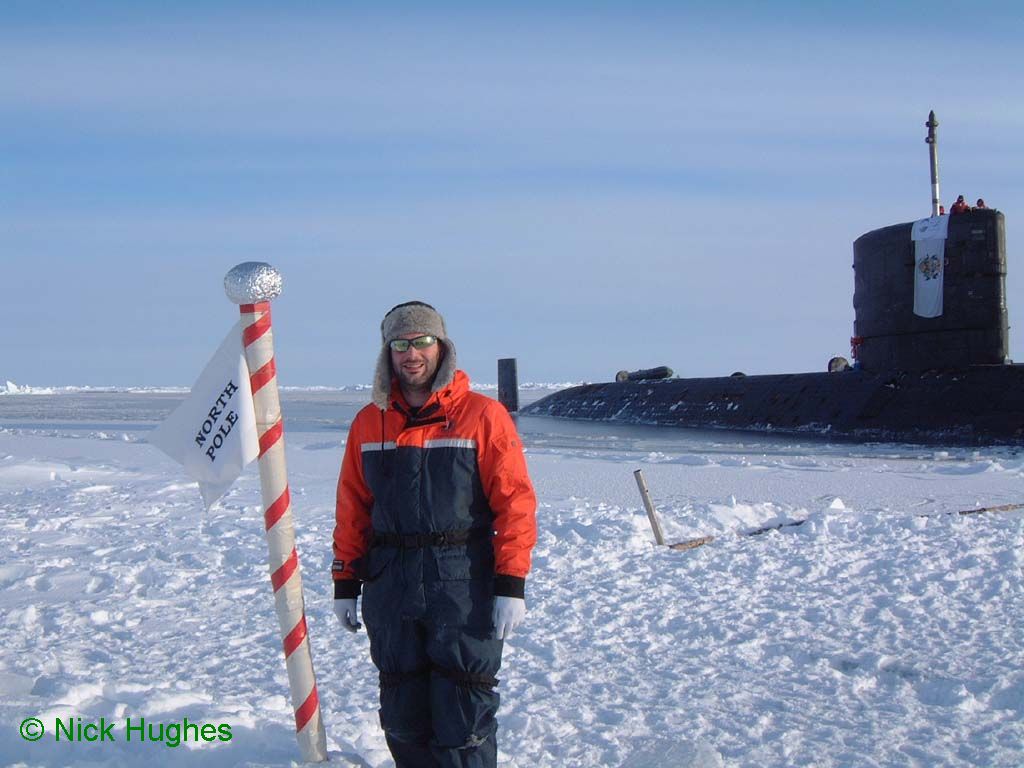 Greenwich Meridian Marker; North Pole